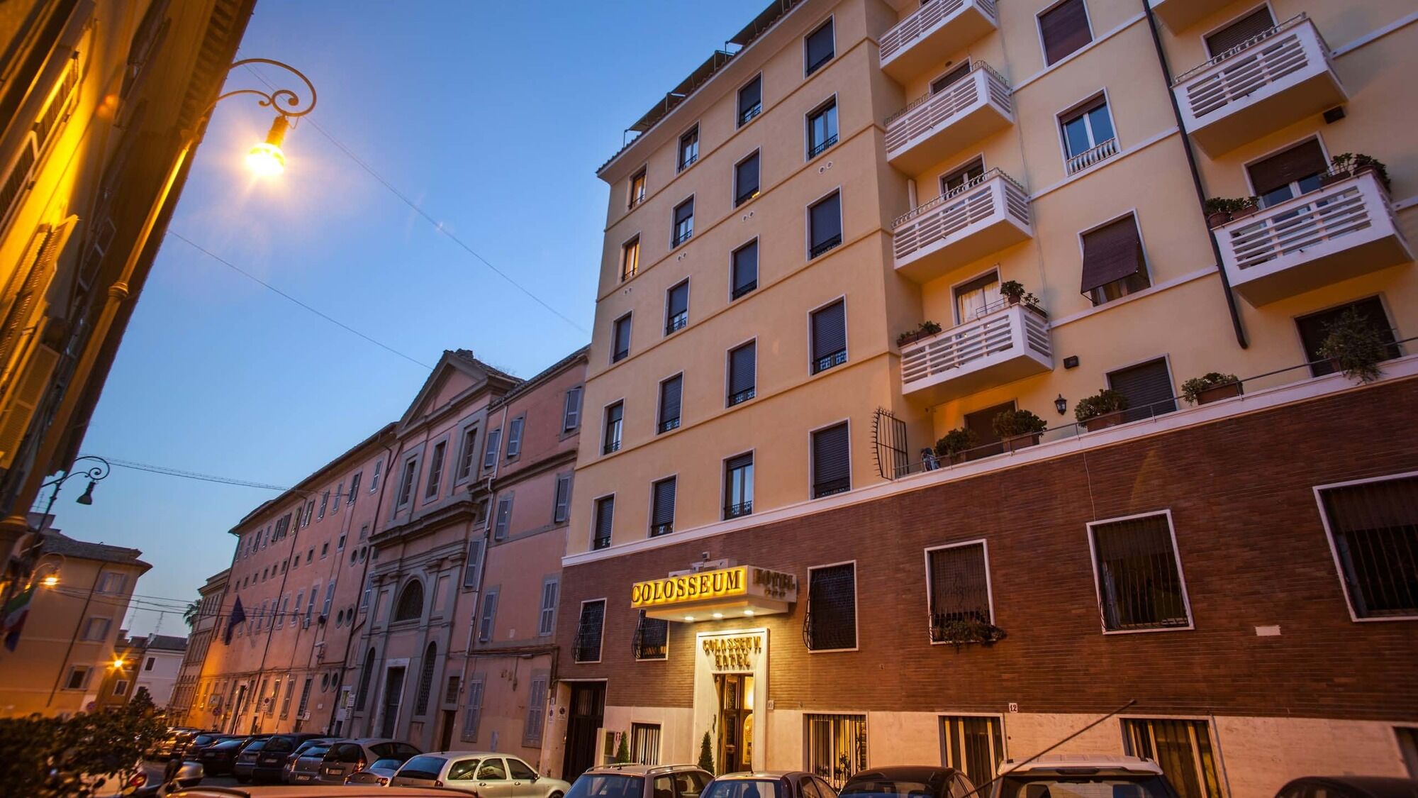 Hotel Colosseum Roma Exterior foto